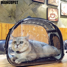 Load image into Gallery viewer, Transparent Folding Cat bag