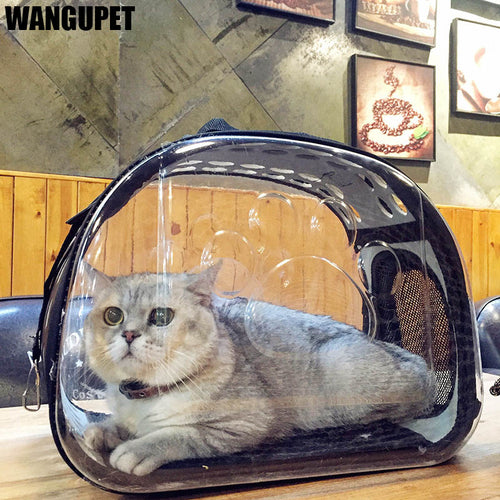 Transparent Folding Cat bag