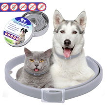 Load image into Gallery viewer, Dog Flea Collar Pet Cat Anti Lice Pest Mosquitoes Collars Kill Lice Parasite Deworming for Small Medium Pets