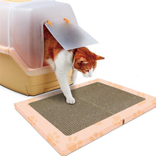 Load image into Gallery viewer, Cat Scratch Board Corrugated Paper Funny Cat Toy Teeterboard Seesaw Scratcher Claws Care Board Cat Scratch Sleeping Playing Mat