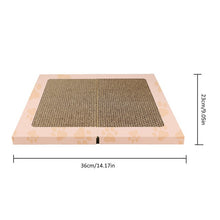 Load image into Gallery viewer, Cat Scratch Board Corrugated Paper Funny Cat Toy Teeterboard Seesaw Scratcher Claws Care Board Cat Scratch Sleeping Playing Mat