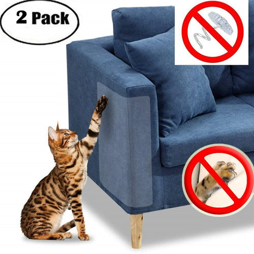 2Pcs Cat Scratch Guard Mat Cat Anti-Scratching Pad Board Sofa Furniture Sofa Protector Scratching Guard For Home Pet Supplies